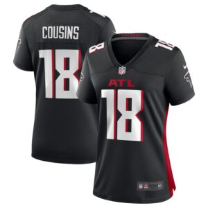 Kirk Cousins Atlanta Falcons Women Game Player Jersey - Black