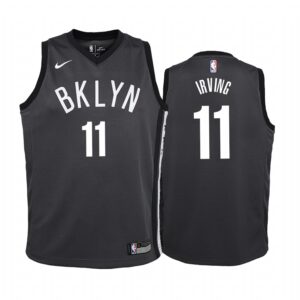 Kyrie Irving Brooklyn Nets 2019-20 Statement Youth Jersey - Black