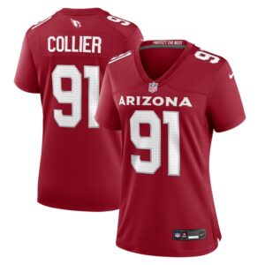 L.J. Collier Arizona Cardinals Women Women Team Color Jersey - Cardinal