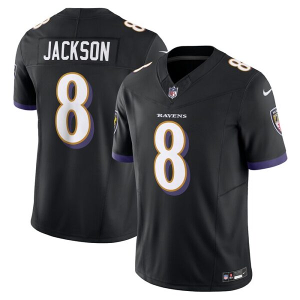 Lamar Jackson Baltimore Ravens Vapor F.U.S.E. Limited Jersey - Black