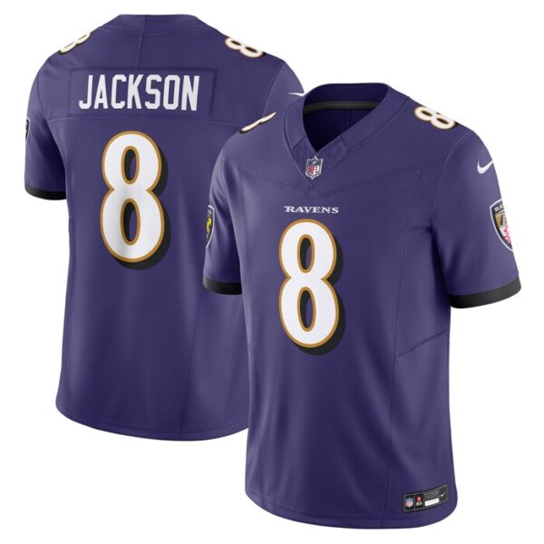 Lamar Jackson Baltimore Ravens Vapor F.U.S.E. Limited Jersey - Purple