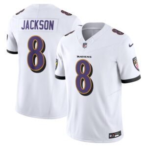 Lamar Jackson Baltimore Ravens Vapor F.U.S.E. Limited Jersey - White