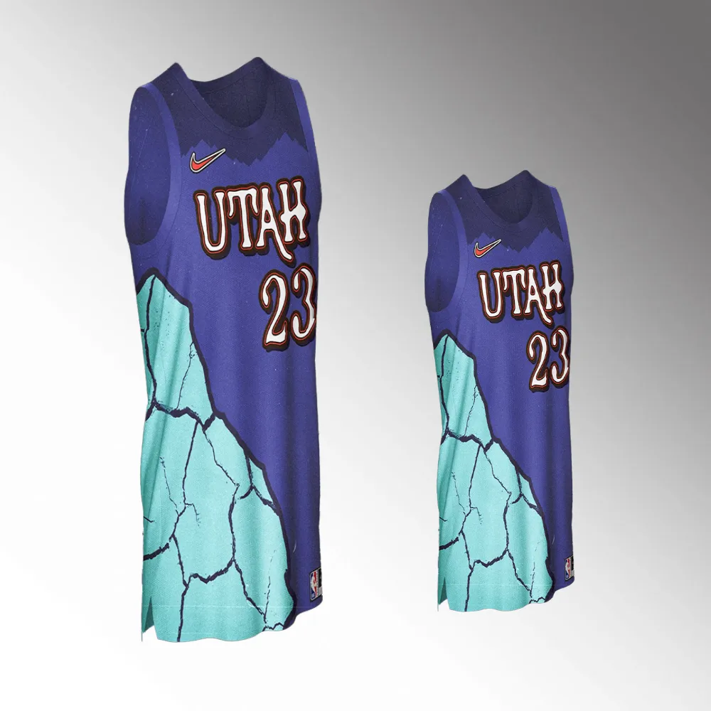 Lauri Markkanen #23 Concept Series Utah Jazz 2023-24 City Edition Jersey - Purple