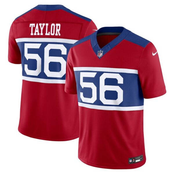 Lawrence Taylor New York Giants Alternate Vapor F.U.S.E. Retired Player Limited Jersey - Century Red