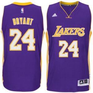 Los Angeles Lakers #24 Kobe Bryant 2014-15 New Swingman Road Purple Jersey