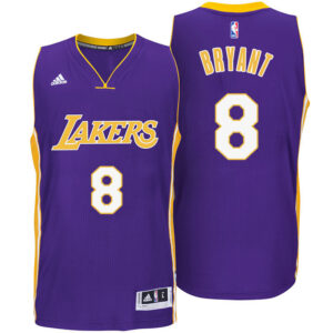 Los Angeles Lakers #8 Kobe Bryant Modern Away Purple Jersey