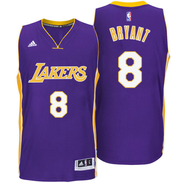 Los Angeles Lakers #8 Kobe Bryant Modern Away Purple Jersey