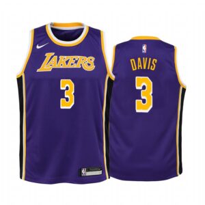 Los Angeles Lakers Anthony Davis #3 Statement Youth Jersey