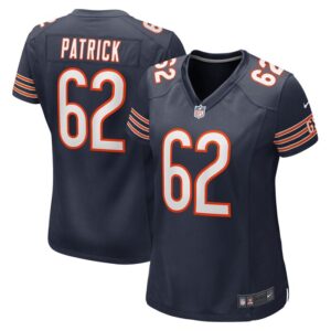 Lucas Patrick Chicago Bears Women Game Jersey - Navy