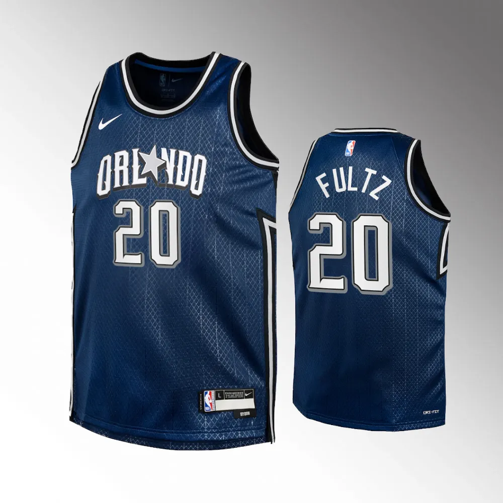 Markelle Fultz #20 Orlando Magic 2023-24 City Edition Navy Swingman Youth Jersey