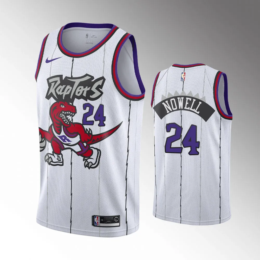 Markquis Nowell #24 Swingman Toronto Raptors 2022-2023 Classic Edition Jersey - White