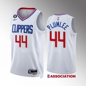 Mason Plumlee LA Clippers White Association Edition 2022-23 Men Jersey Swingman