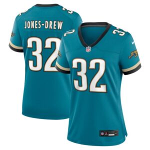 Maurice Jones-Drew Jacksonville Jaguars Women Prowler Throwback Retired Player Game Jersey - Teal