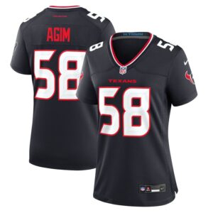 McTelvin Agim Houston Texans Women Team Game Jersey - Navy