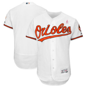 Men Baltimore Orioles White 2018 Mother's Day Flexbase Stitched MLB Jersey