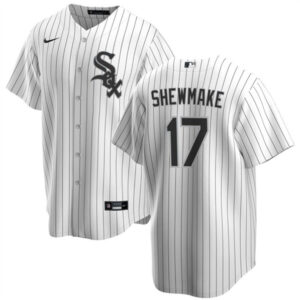 Men Chicago White Sox #17 Braden Shewmake White Cool Base Stitched Jersey