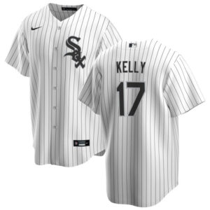 Men Chicago White Sox #17 Joe Kelly White Cool Base Stitched Jersey