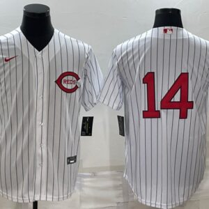 Men Cincinnati Reds #14 Pete Rose 2022 White Field of Dreams Stitched Baseball Jersey