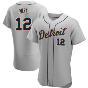 Men Detroit Tigers #12 Casey Mize Stitched MLB Jersey