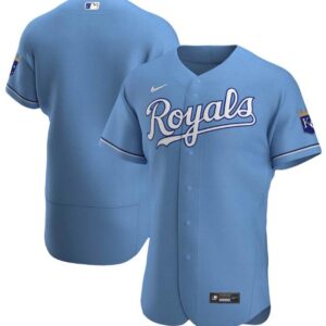 Men Kansas City Royals Blue Flex Base Stitched MLB Jersey