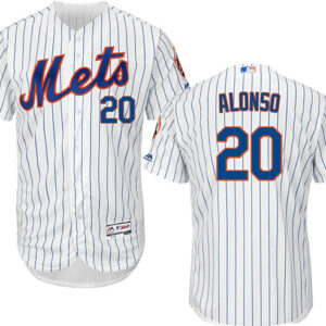 Men New York Mets #20 Pete Alonso White 2019 Cool Base Stitched MLB Jersey