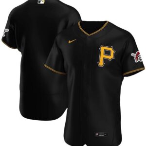 Men Pittsburgh Pirates Black Flex Base Stitched MLB Jersey