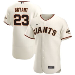 Men San Francisco Giants #23 Kris Bryant Cream Flex Base Stitched Jersey