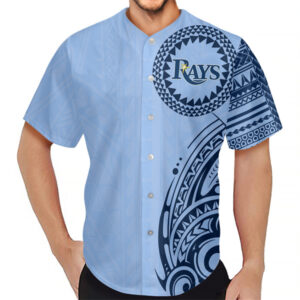 Men Tampa Bay Rays Blue Baseball Jersey