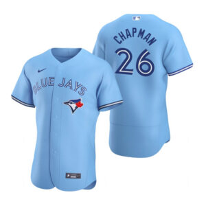 Men Toronto Blue Jays #26 Matt Chapman Blue Flex Base Stitched Baseball Jersey