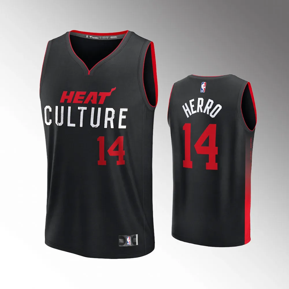 Miami Heat City Edition Black 2023-24 Youth #14 Tyler Herro Jersey