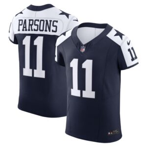 Micah Parsons Dallas Cowboys Alternate Vapor F.U.S.E. Elite Jersey - Navy