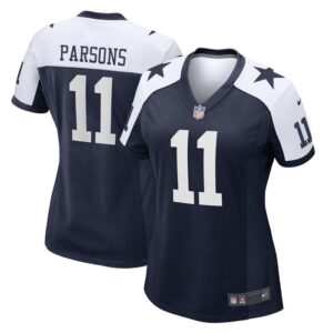 Micah Parsons Dallas Cowboys Women Alternate Game Jersey - Navy