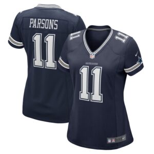 Micah Parsons Dallas Cowboys Women Game Player Jersey - Navy