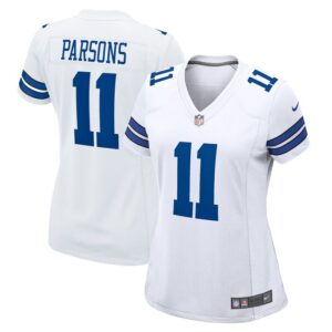 Micah Parsons Dallas Cowboys Women Game Player Jersey - White