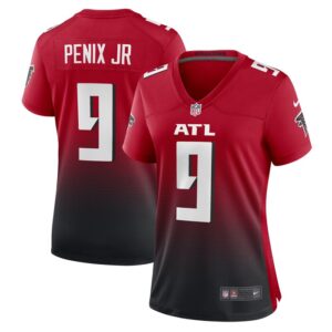 Michael Penix Jr. Atlanta Falcons Women Alternate Game Jersey - Red