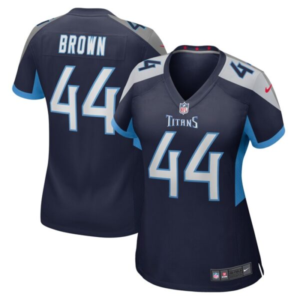 Mike Brown Tennessee Titans Women Game Jersey - Navy