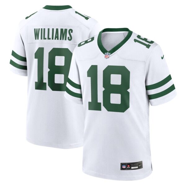 Mike Williams New York Jets Game Player Jersey - Legacy White