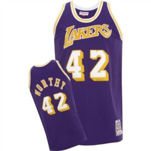 Mitchell & Ness Los Angeles Lakers James Worthy 1984-85 Road Jersey