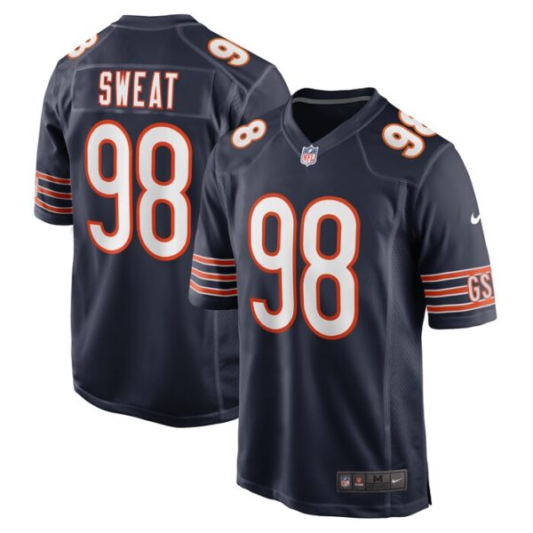 Montez Sweat Chicago Bears Game Jersey - Navy