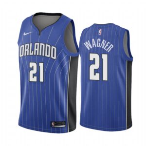 Moritz Wagner Orlando Magic 2021 Icon Edition Blue #21 Jersey