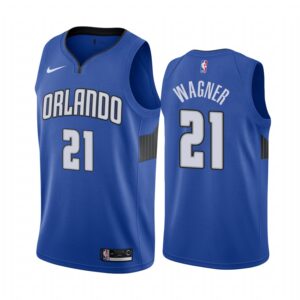 Moritz Wagner Orlando Magic 2021 Statement Edition Blue #21 Jersey