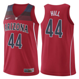 NCAA Arizona Wildcats #44 Solomon Hill Red College Performance Basketball Jersey