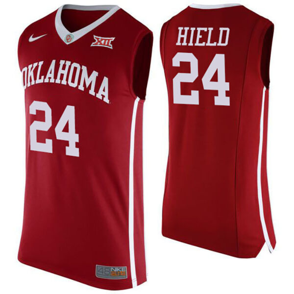 NCAA Oklahoma Sooners #24 Buddy Hield Red College Basketball Jersey