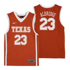 NCAA Texas Longhorns #23 Lamarcus Aldridge Youth Orange College Basketball Jersey