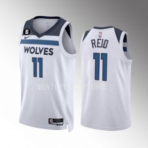 Naz Reid Minnesota Timberwolves 2022-23 Association Edition White #11 Jersey Swingman