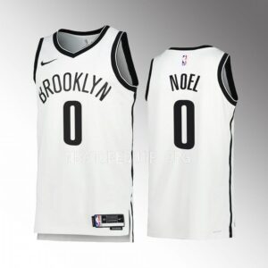 Nerlens Noel Brooklyn Nets White Association Edition 2022-23 Men Jersey Swingman