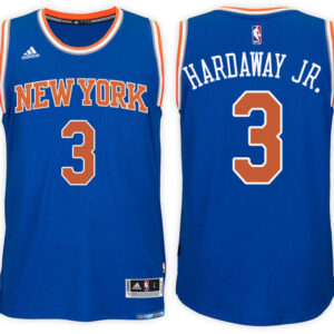 New York Knicks #3 Tim Hardaway Jr. Road Blue New Swingman Jersey