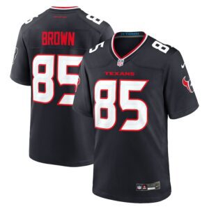 Noah Brown Houston Texans Team Game Jersey - Navy