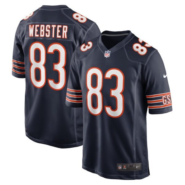 Nsimba Webster Chicago Bears Team Game Jersey - Navy