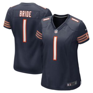 Number 1 Bride Chicago Bears Women Game Jersey - Navy